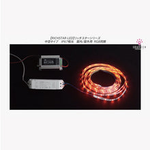 画像をギャラリービューアに読み込む, LEDテープライト「Rich-Star」リッチスター流れRGB SMD 5050タイプ IP67 流れRGBフルカラー
